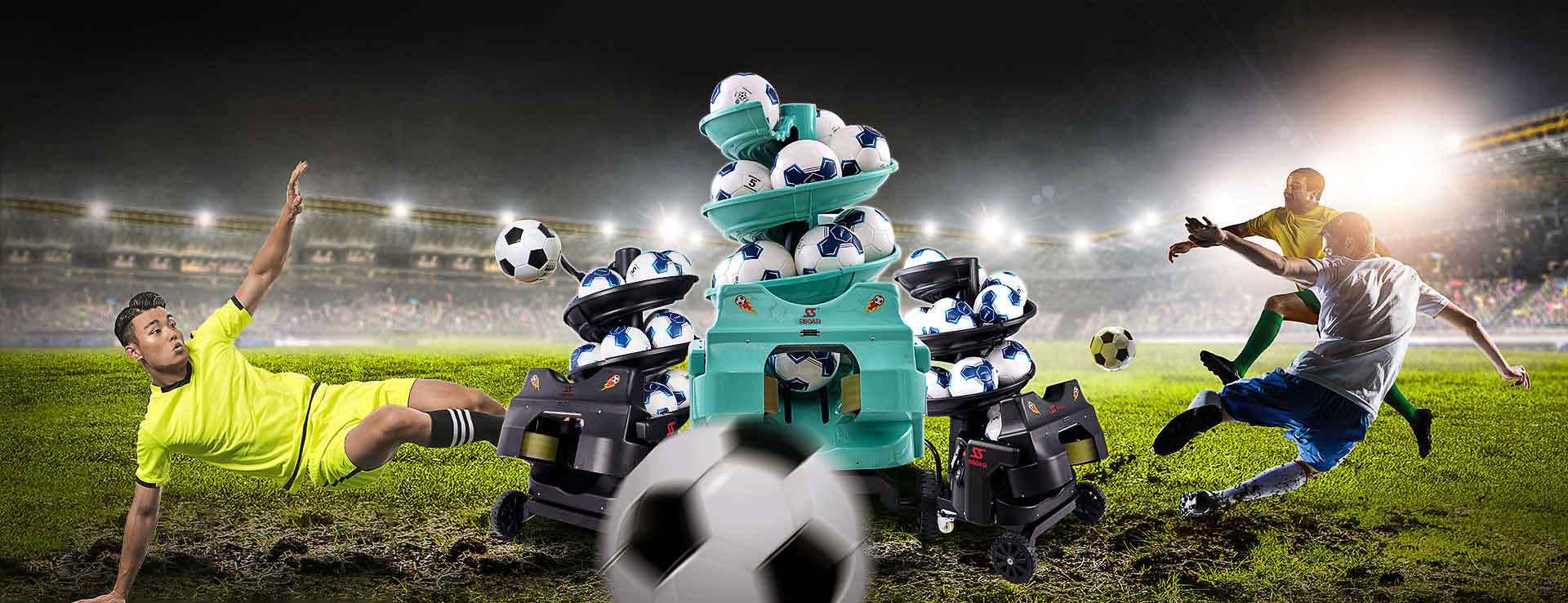 Intelligent football machine sports equipmentDongguan SIBOASI Sports